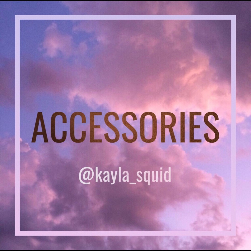 ⬇️ Accessories! ⬇️